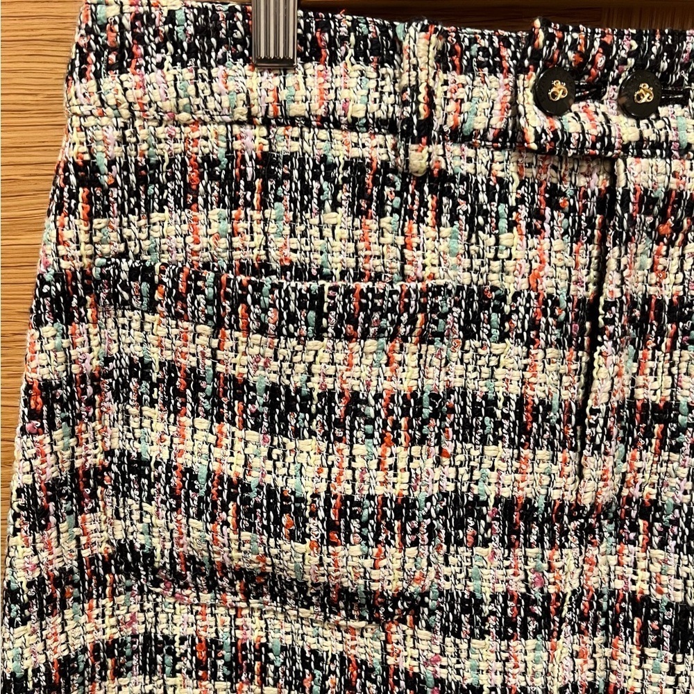 Scotch & Soda | Tweed Patch Pocket | Mini Skirt | Sz M | Tweed Skirt | NWT - Picture 2 of 12